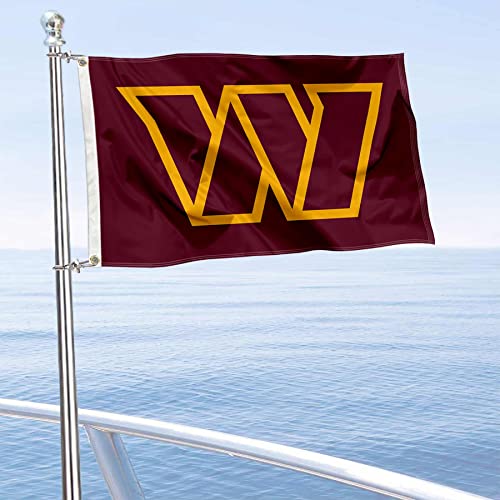 Fanion Washington Commanders résistant pour voiturette de golf