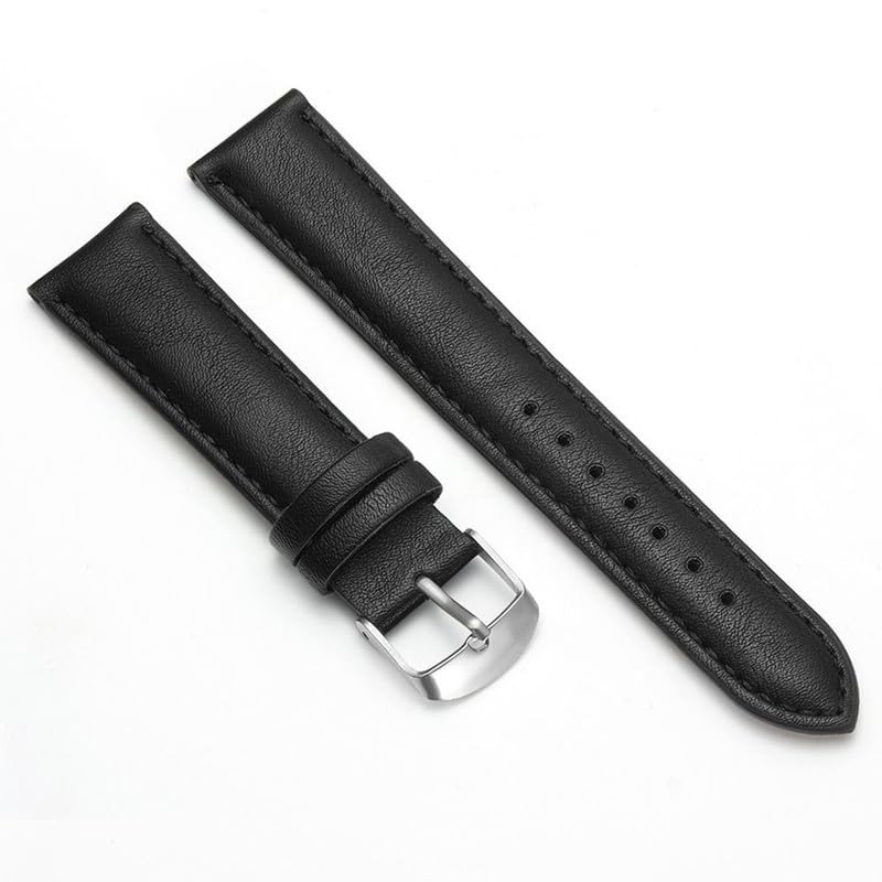 Image of Smart Watch Strap Compatible with Boat Lunar Connect Ace Smart Watch - Synthetic Leather Strap