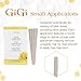 GiGi Wax Sticks for Hair Removal – Small Wax Applicator Sticks, Wooden Waxing Stick for Facial Waxing, Upper Lip & Eyebrows, 1 Pack