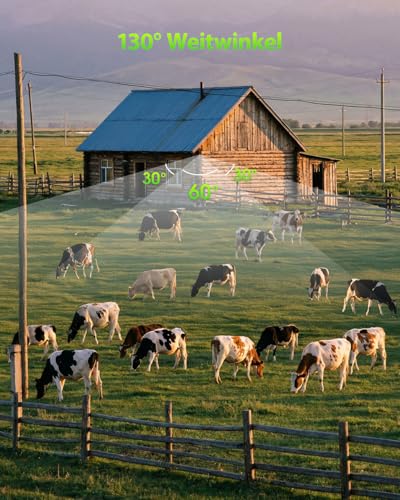 KJK Wildkamera mit Handyübertragung APP, 4K 64MP HD WLAN Bluetooth mit 64GB Speicherkarte,...