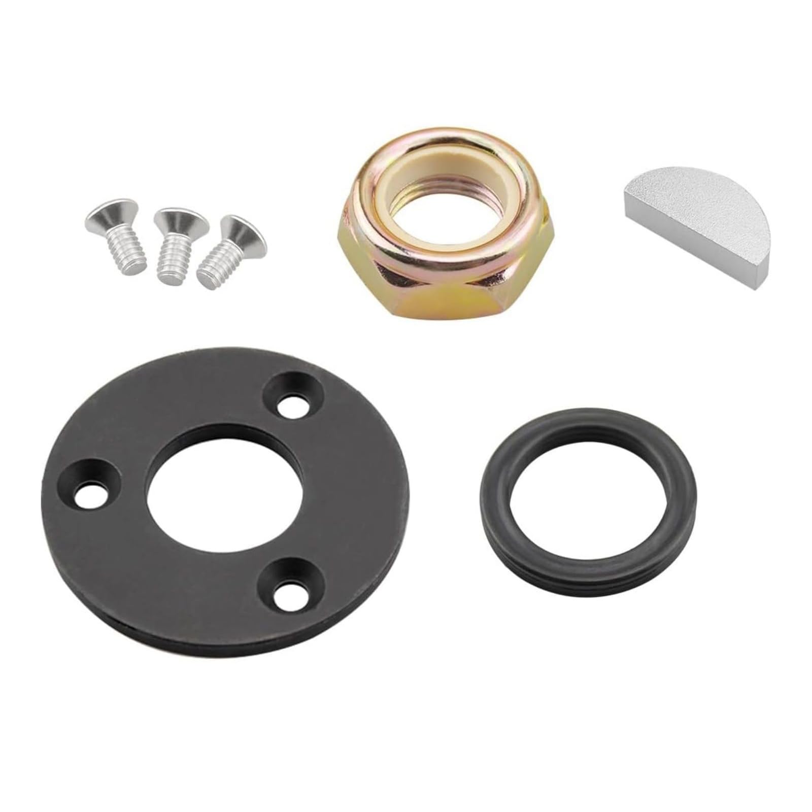 Quad-Ring-Wellendichtring HP6032 Nyloc 5/8 Zoll Mutter Holzmeister Schlüsselsatz passend für BayStar HH4314 HH4513 Hydraulische Lenkung Kit