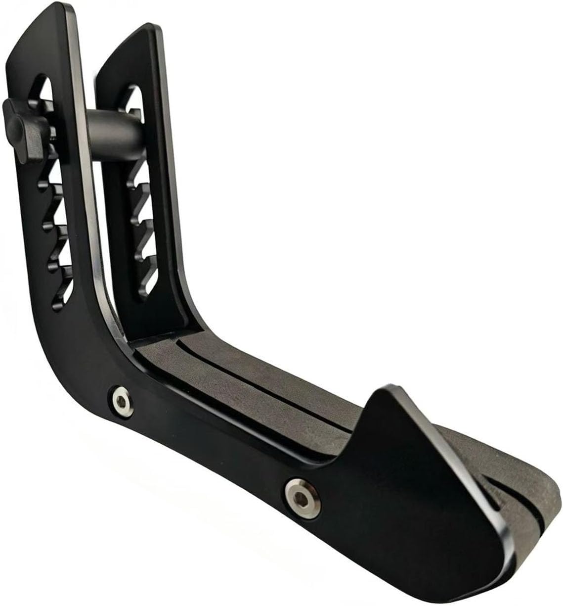 Guitar Support Adjustable Plastic Electric Guitar Leg Rest Foot Stool Balance Support for Guitar Players, Fits Thickness 4.5cm-5.5cm