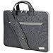 TECHGEAR Tasche für 12,8-13,3 Laptops - Tragbare Multifunktions Laptop hülle mit verstellbarem Schultergurt, Gepäckriemen und unterdrückbaren Griffen, Tragbarer Organizer Case mit Taschen - Grau