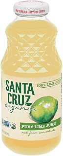 Santa Cruz Organic 100% Pure Lime Juice - Case of 6-32 Fz