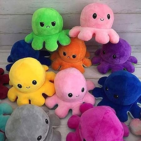 Billiger Grosshandel Kunstify Xxl Oktupus Stimmungs Kuscheltier Xxl Oktopus Stimmungs Kuscheltier Octopus Pluschtier Xxl Riesen Oktopus Kuscheltier Oktopus Plusch Wenden Xxl Krake Kuscheltier Gross 40cm Pink Hellblau Spielzeug Incentive Promotionals