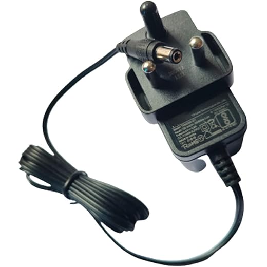 DC Power Adapter 9V 600mA 3 Pin