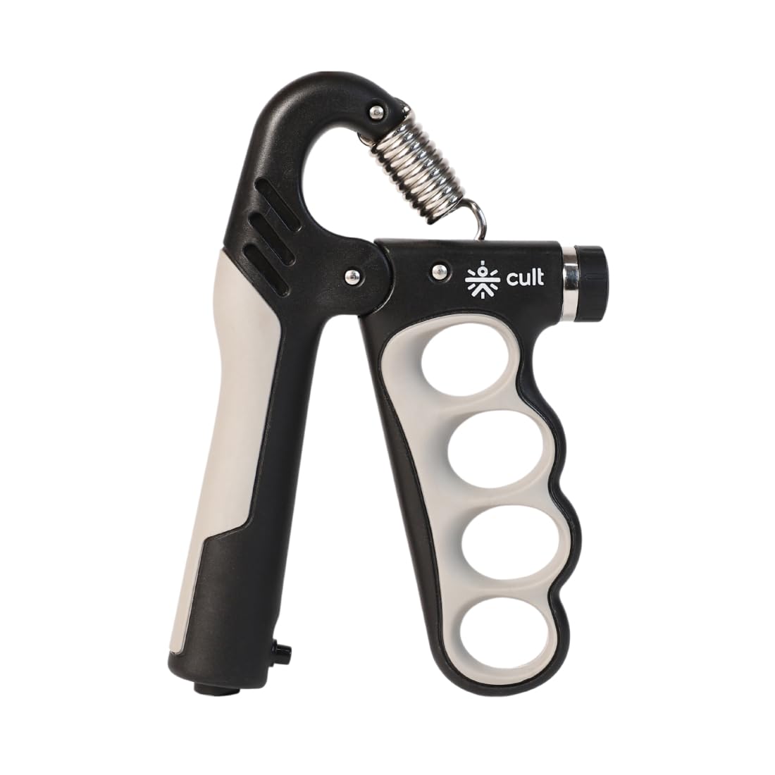 cult Adjustable Hand Gripper with Counter for Men Women – Steel Coil Grip Strengthener 5-100 kg TPR Handle Ergonomic Fitness Tool for Forearm Exercise Wrist Training Portable Gym Equipment-image-11