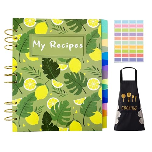 Carnet de recettes familial pour écrire vos propres plats secrets en cuisine