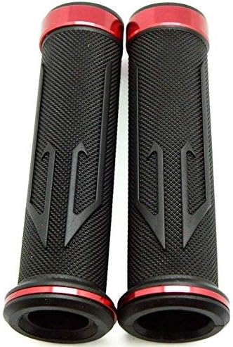 Miniatura 2 de Puños de manillar de extremo abierto de extremo abierto rojo compatible con Honda Shadow Sabre 1100 2004