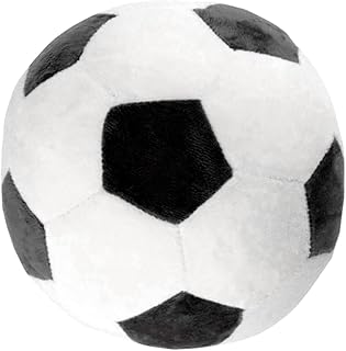 jojofuny Plush Soccer Jolly Egg Dog Soccer Football Plush Toy Adorable Soccer Model Plush Toy Home Decor for Kids Kids Soccer Jolly Pets Ballon Pour Chien Jolly Egg Soccer Decoration