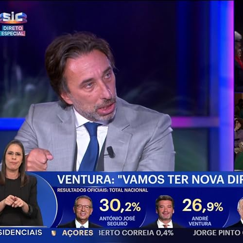 &ldquo;Este resultado foi uma revolta do PSD relativamente a Marques Mendes e &agrave;s escolhas que Lu&iacute;s Montenegro fez&rdquo;: ou&ccedil;a o coment&aacute;rio de Miguel Morgado na Grande Noite Presidenciais SIC
