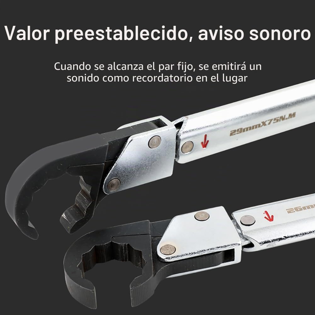 Juego de llaves dinamométricas de trinquete, alta precisión ajustable para reparación de aire acondicionado