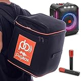 Bolsa Case Mochila Polo Culture Compatível com Partybox Encore Espumada