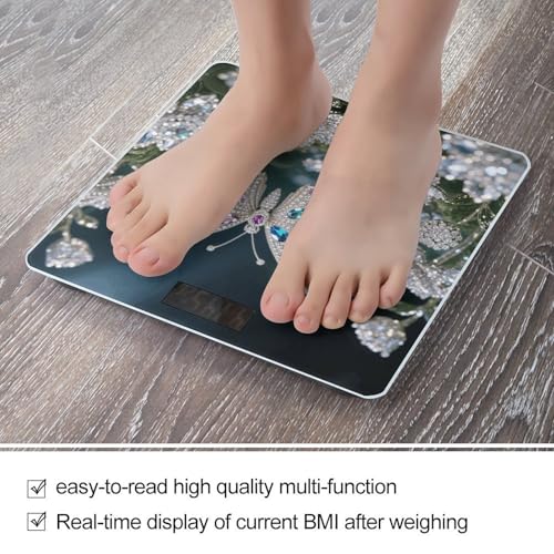 Báscula Digital de Baño Jewel Butterfly con Pantalla LCD miniatura 5