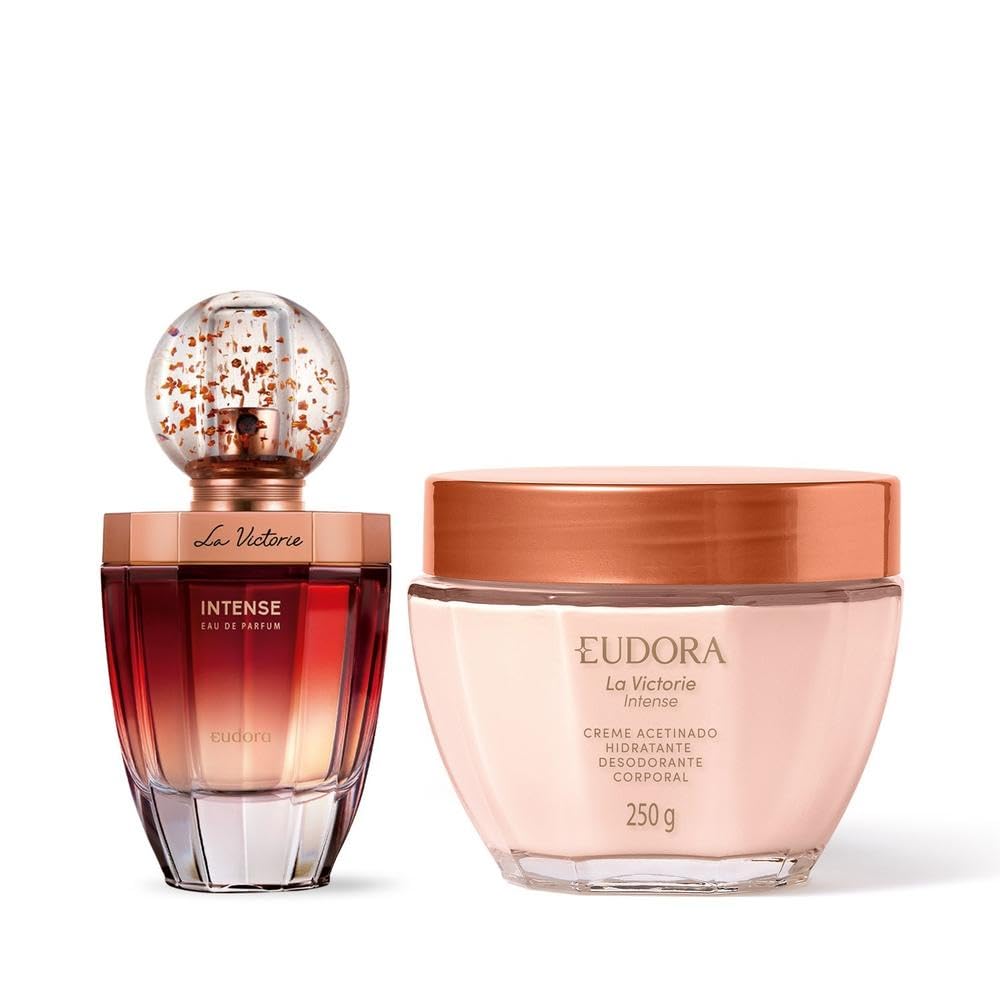 Eudora Kit La Victorie Intense: Eau de Parfum 75ml + Creme