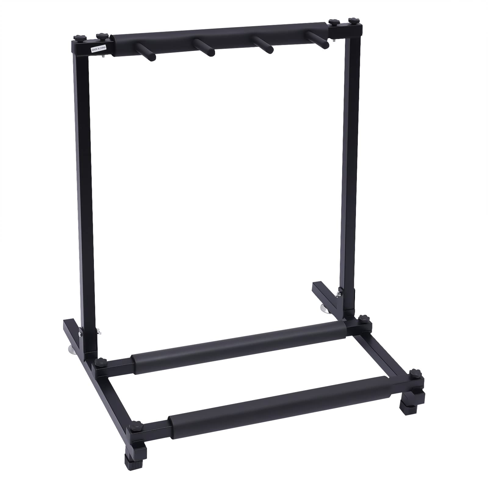 Support Universel Pliable pour 4 Guitares et Basses - Portable Multi-Instruments