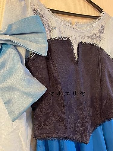Amazon.co.jp: アリエル キスザガール 仮装 ドレス コスプレ 衣装 靴と