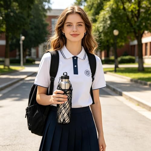 Funda para botella de agua ligera y protectora con tejido de algodón de moda 2