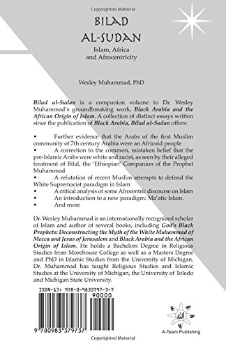 Bilad Al'sudan: Essays On Islam, Africa & Afrocentricity #TOP1