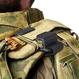 Sling Hooks Adjustable Sling Clips with Fastener Strap for Backpack Shoulder Straps, Hands Free, Comfortable, Simple Fast Installation