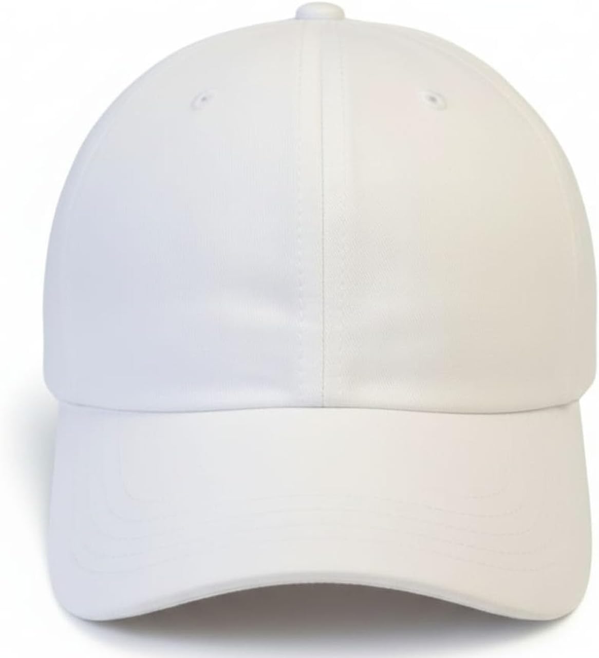 Plain White Cotton Cap for Classy Looks