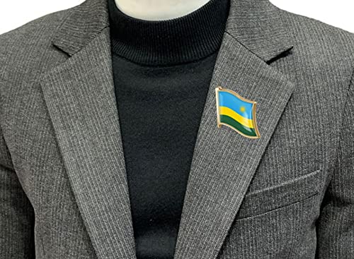 Image of vmcoatdu Country Flag Pin Badge International Travel Brooch Metal Alloy Souvenir Pin for Hat Clothes Backpack