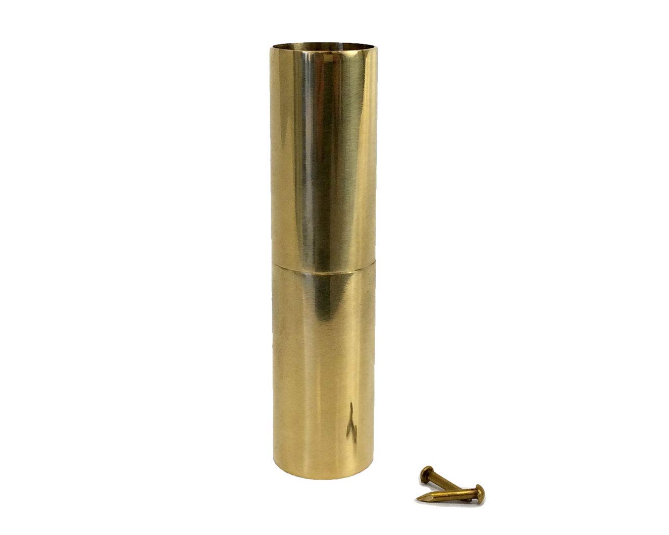 Gettysburg Flag Works Brass Flagpole Joint, 1" Outside Diameter, for Indoor and Parade flagpoles, 7/8" Inside Diameter Fitting