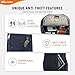 SKYSPER Sling Bag RFID Cross Body Bag Recycled Crossbody Backpack Travel Daypack(Blue)