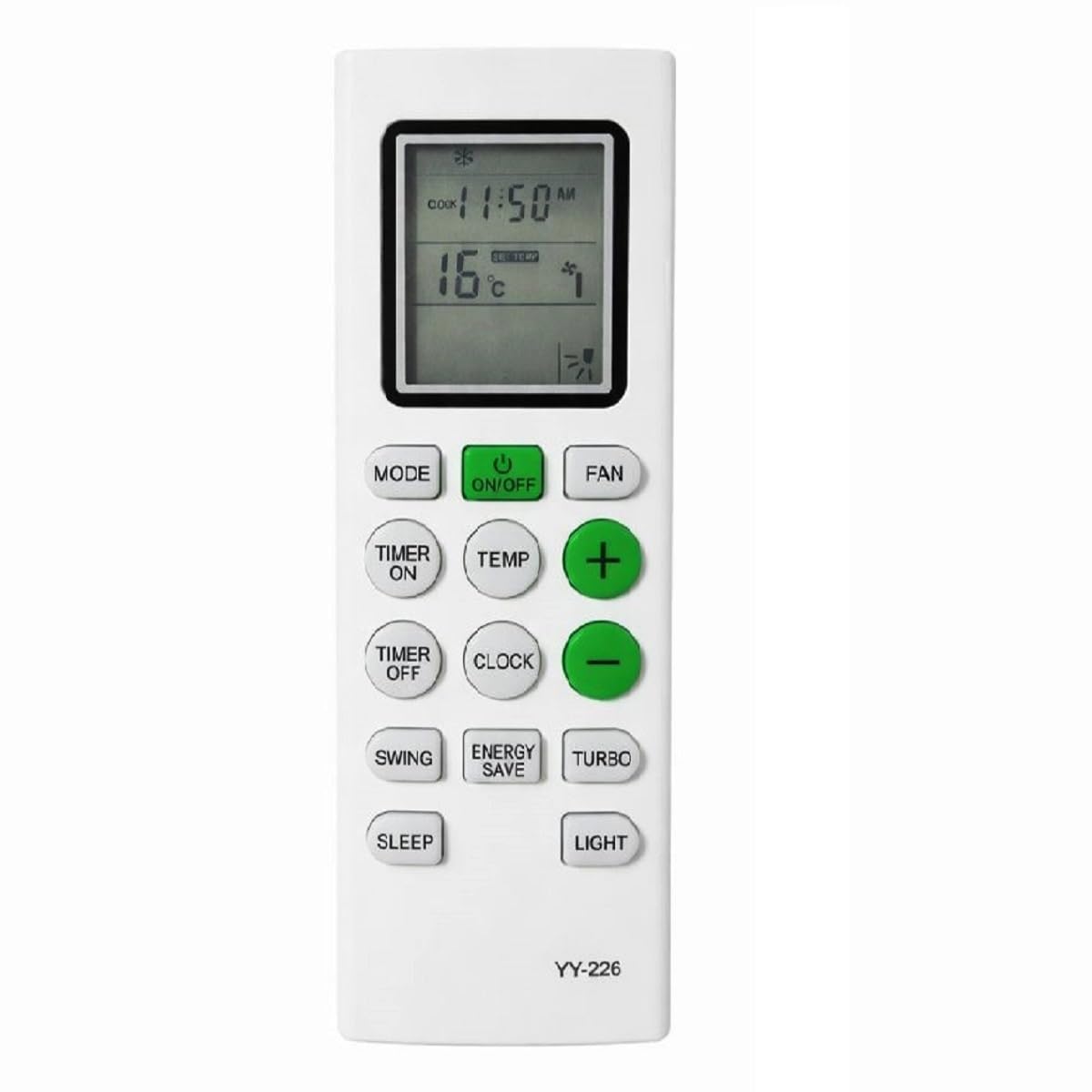 VNQ AC Remote Compatible for Blue Star AC Remote, Window/Inverter/Split/ 1 Ton 1.5 Ton 2 Ton 3Star/5tar (Your Old Remote Must be Exact Same)-image-45