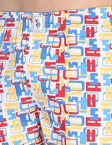 Image of U.S. Polo ASSN. Men's IYAC Back Pocket All Over Print Boxers - Pack of 1