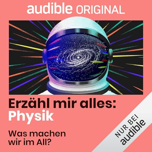 Diseño de la portada del título Was machen wir im Weltall