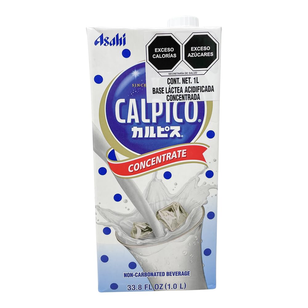 CALPIS CALPICO CONCENTRADO 1 LT, CALPIS CAJA CON 12 PIEZAS 1 LT C