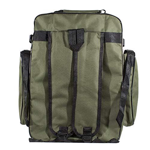 Bolsa Mochila Para Camping Pesca Viagem EBF Motopesca Tamanho Grande Cor:Verde