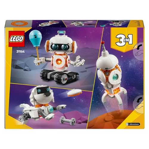 Image of LEGO Creator 3in1 Space Robot Toy Science Playset 31164 Building Blocks Toys for 8+ Gift for Boys and Girls