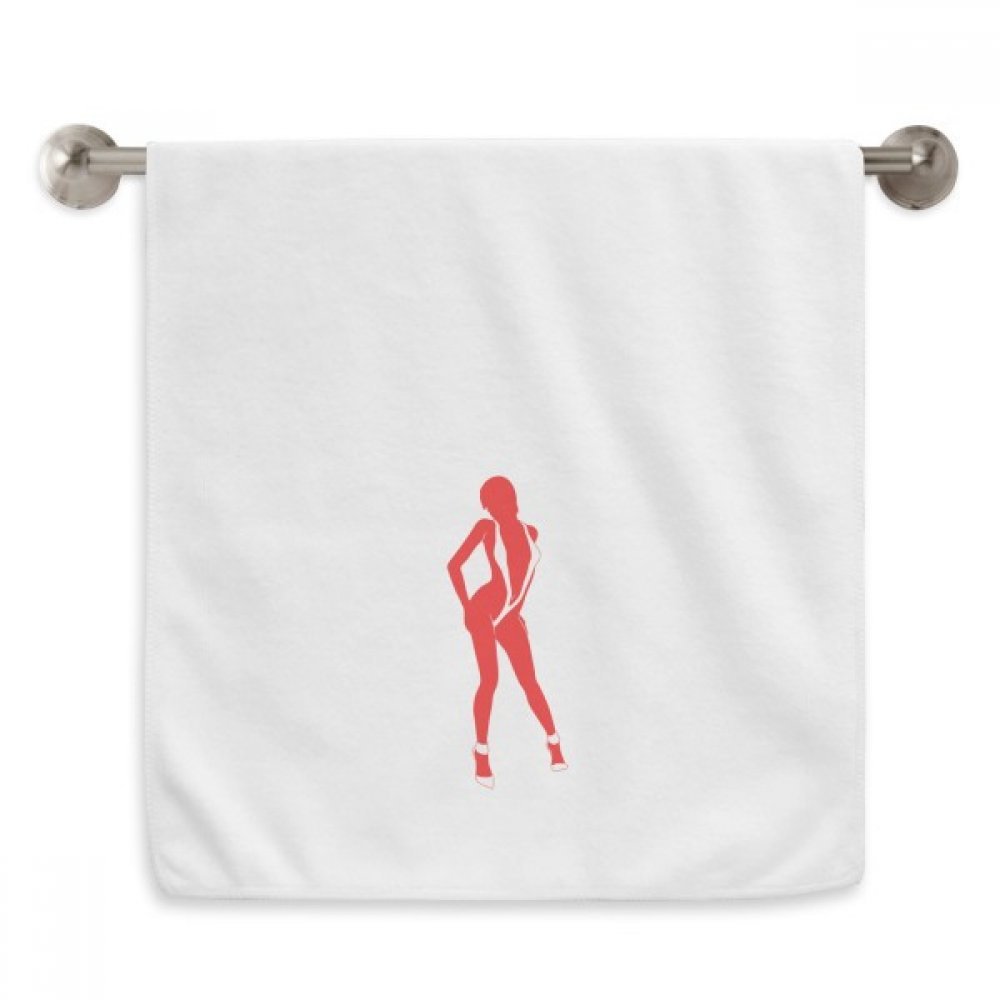 Serviette de toilette Bikini Femme Debout Beauté pour le sport et soin du visage