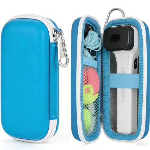 Case for Loop Lasso Nano Mock, String Shooter Toy - Built-in UV Blacklight, Storage Holder Box for Fidget Toys Gadget - Holds 1 Zip String, 1 USB Cable, and a Replacement Lasso（Case Only）