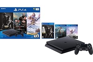 Flagship PS4 with Exclusive Game Trio - The Last of Us, God...