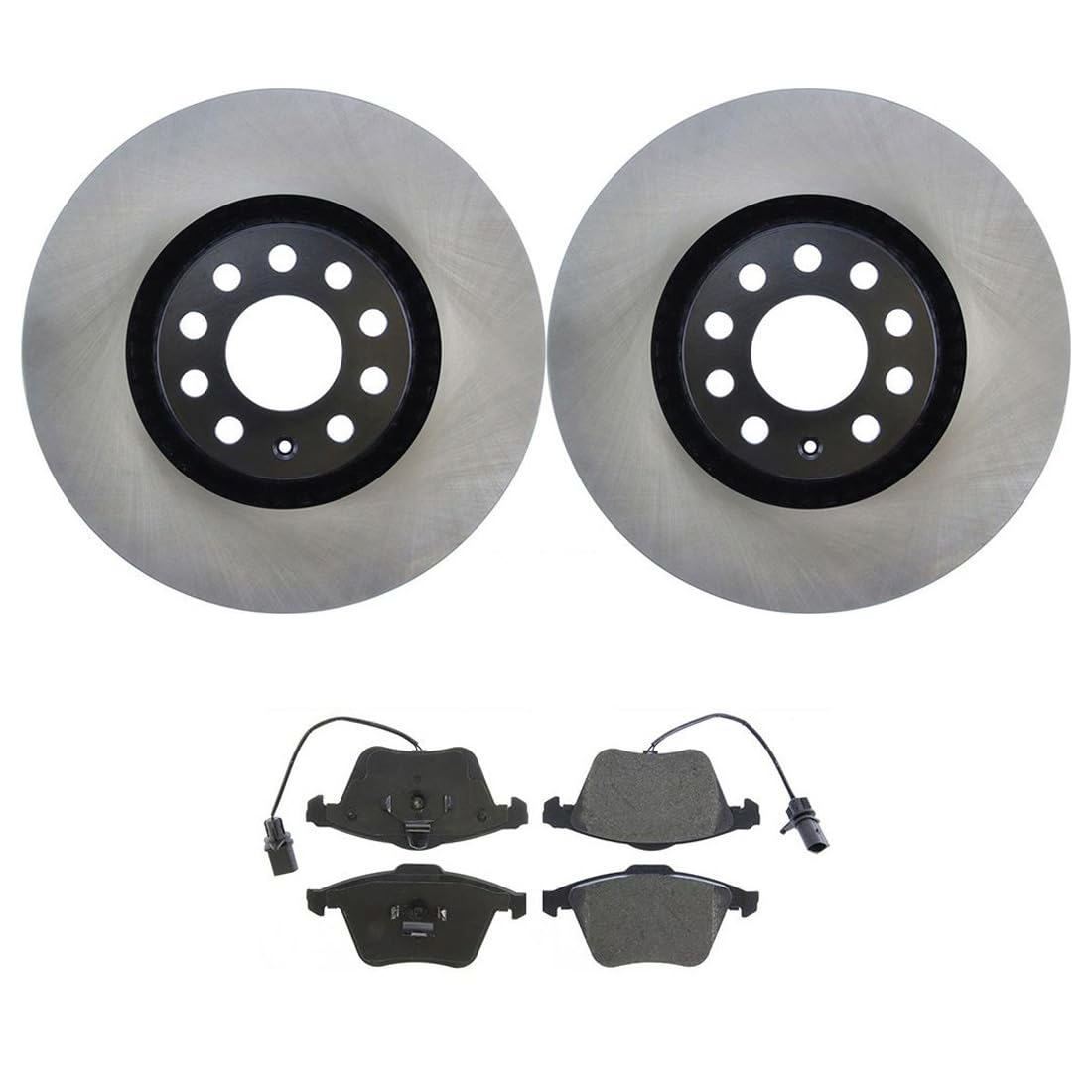 BESTPRICE 2x Dischi Freno Anteriori 312 Mm Compatibile Con AUDI A4 B6 (8E2) (8E5) (8H7), A4 B7 (8EC) (8ED) (8HE), A6 C5 (4B2) (4B5), SEAT EXEO (3R2) ( 3R5), SKODA SUPERB 1 - 5
