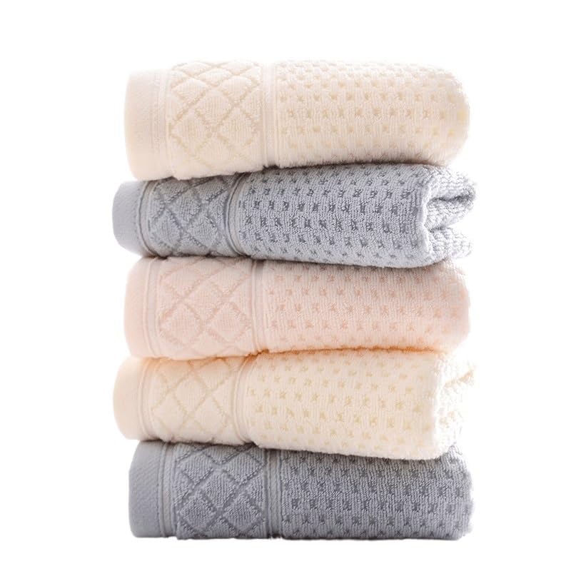 Toalla de algodón de fibra larga ZHCHAO absorbente y gruesa para el baño