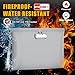 Fireproof Document Bag with Lock, ZOOPIP 14.6