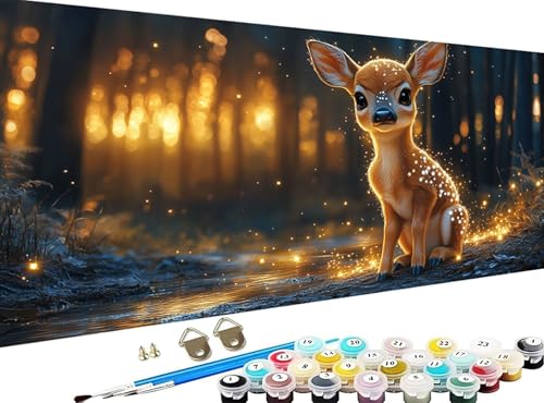 G X lp DIY yCgoCio[  h G fW^GZbg uVƃANGt hG l̃NtgANeBreB Paint by Numbers z[ NX}X  av[g 40x80 cm