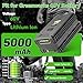 60V 5.0Ah Lithium Battery Replace for Greenworks 60V Battery, Compatible with Greenworks 60 Volt Batteries LB604, 2908502, LB6042, LB60A00, LB60A01, LB60A02, Fit for Green Works 60 Volt Power Tools