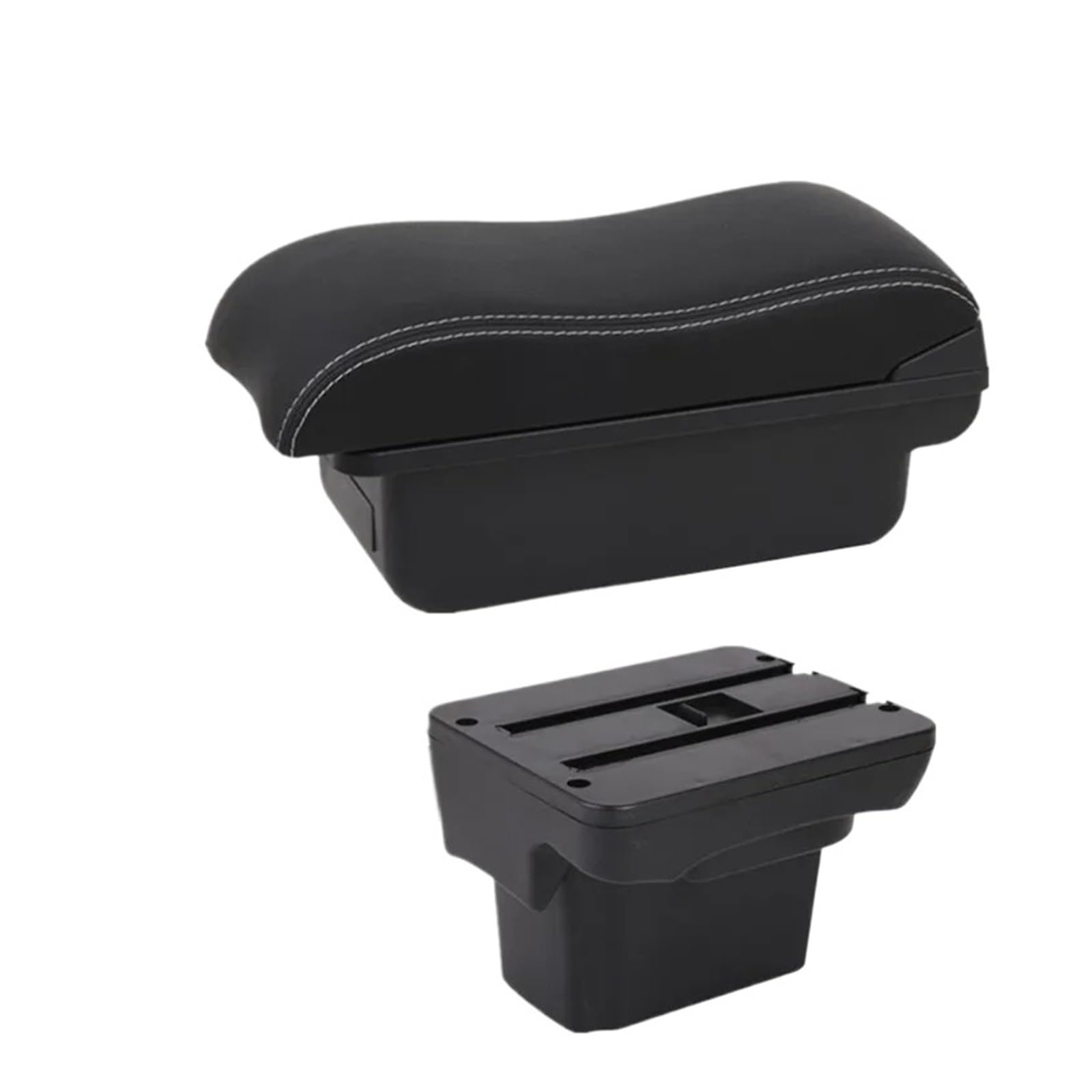 Ggwqoops Car Armrests For Chevrolet For Holden For Cruze 2009-2015 Car Armrest Box Storage Retrofit Accessories Armrest Box(A2 white line No USB)