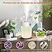 Imagen de KISSLEAF mini humidificador de ambiente 650 ml para dormitorio
