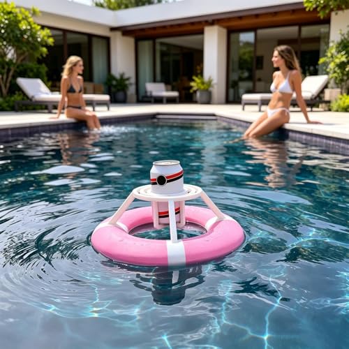 Support boisson flottant gyroscope pour vos fêtes autour de la piscine
