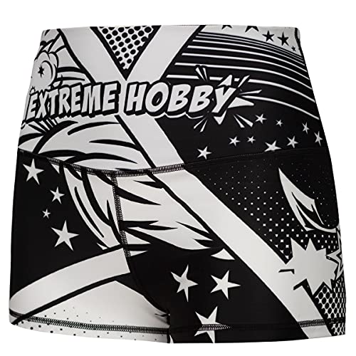 Extreme Hobby 26195 Short, Noir, L Slim Kurz Femme