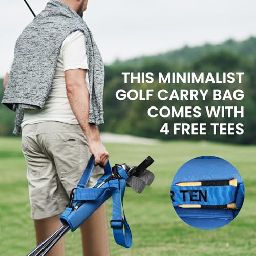 image for FINGER TEN Golf Club Bag Mini Lightweight for Men Women Ladies Kids wi