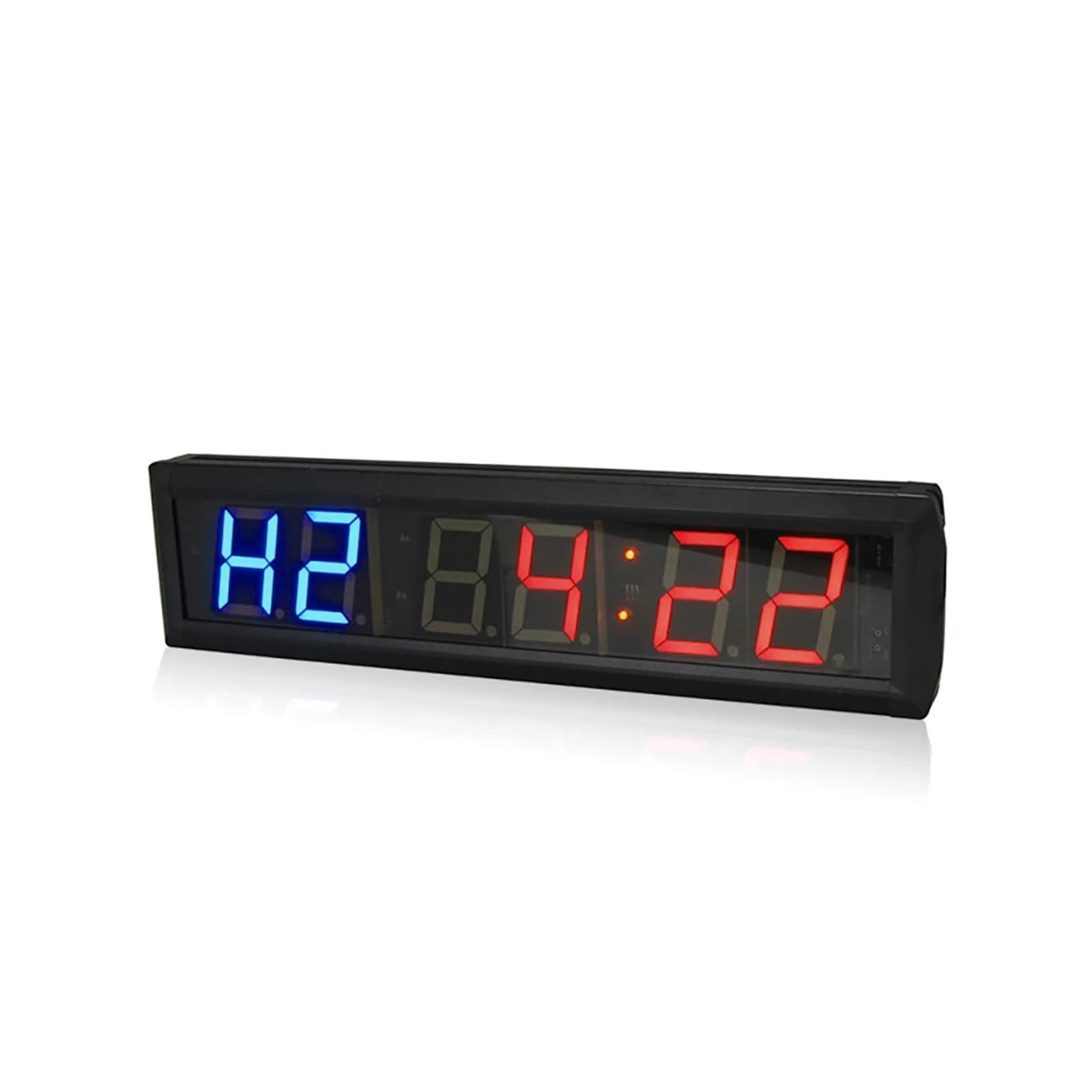Temporizador de pared for gimnasio con intervalos control remoto for el hogar MODELO RB2B-2.3R, placa metal 1 pieza, 1-2,3 pulgadas Altamente Eficiente(RB2G-2.3R-App)