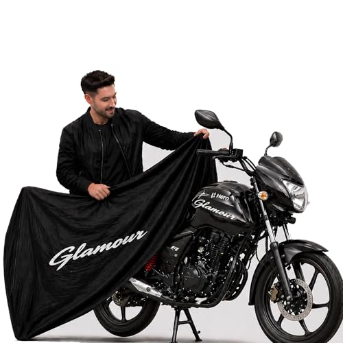 Image of Kayme Motorcycle Cover Waterproof Heavy Duty All Weather, Quad 4 Wheeler Cover Sun Rain Snow Protection (Mid-Black, Glamour)