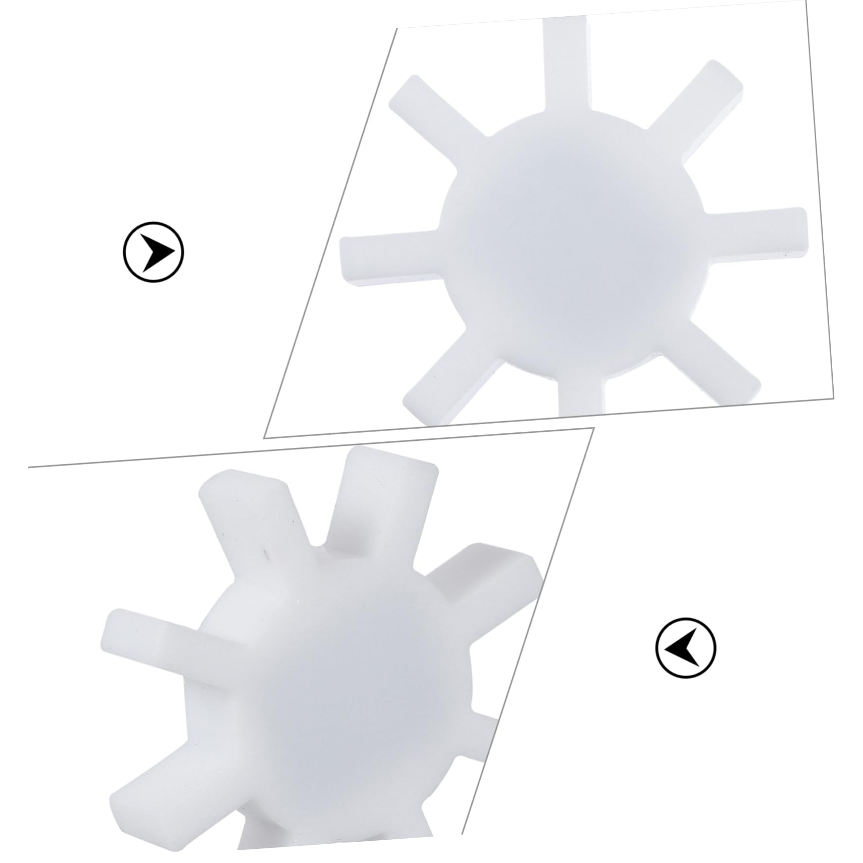 OUNONA 10stücke Octagonal Magnetrührstab Chemisches Für Laboranwendungen Ptfe-beschichtet Hochgradig Chemikalienbeständig Für Biologische Und Heimanwendungen